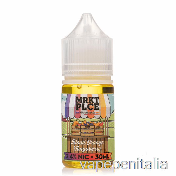 Scatola Vape Mod Arancia Rossa Tangoberry - Sali Mrkt - 30 Ml 24 Mg